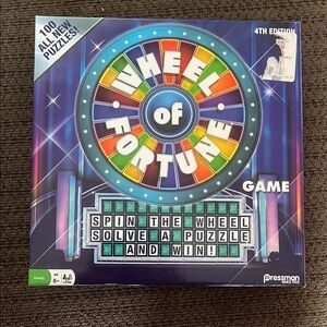 Wheel of Fortune Game - Multicolor